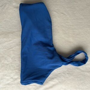 Blue One-Shoulder Top